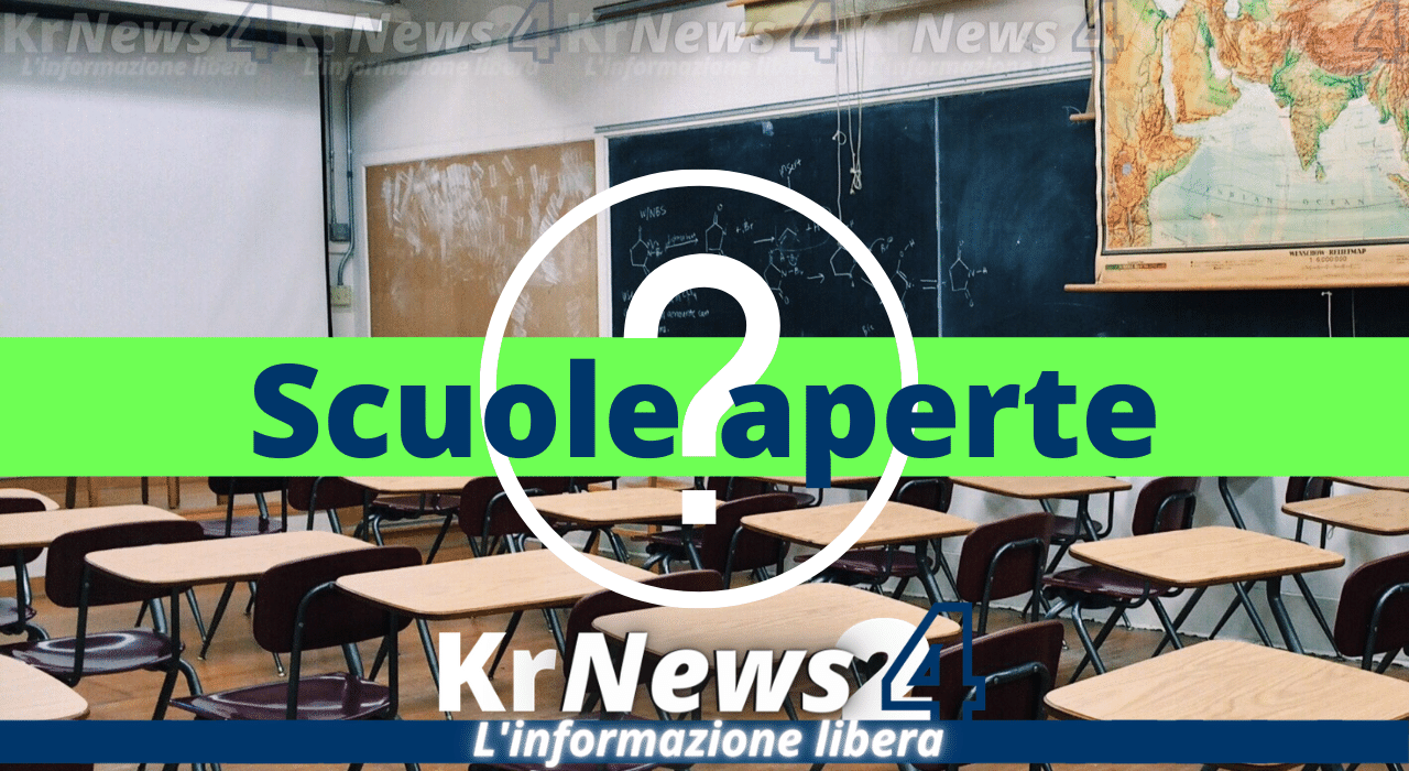 scuole aperte a Crotone kr news 24