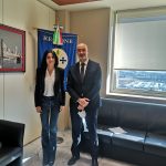 Il vice presidente della Regione Calabria Giusi Princi incontra il Dirigente scolastico del Liceo Gravina di Crotone Antonio Santoro